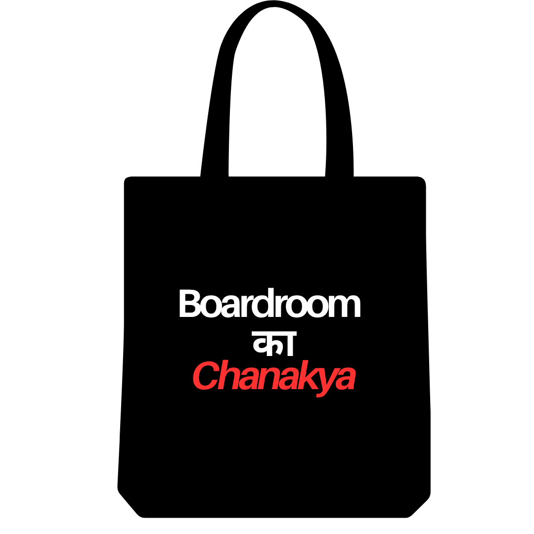 Boardroom का Chanakya Tote Bag