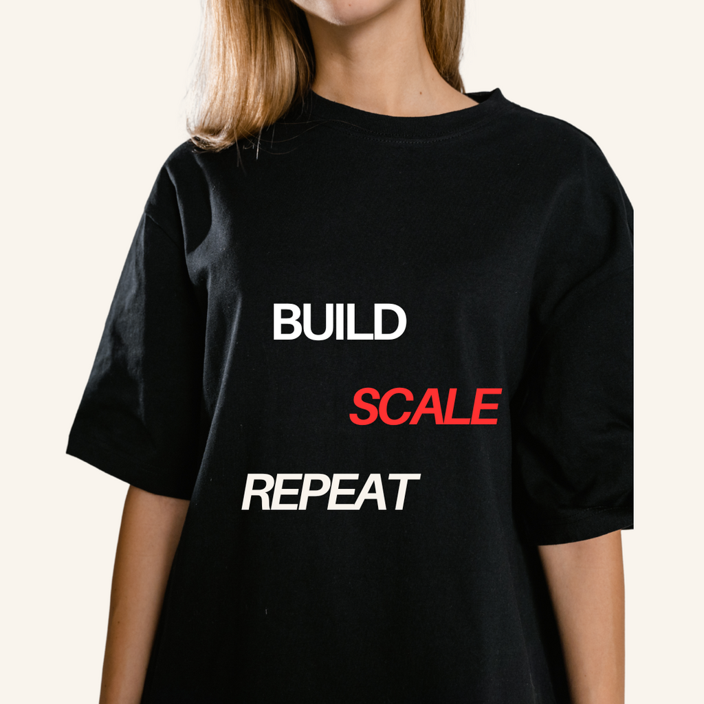 Build. Scale. Repeat T-shirt