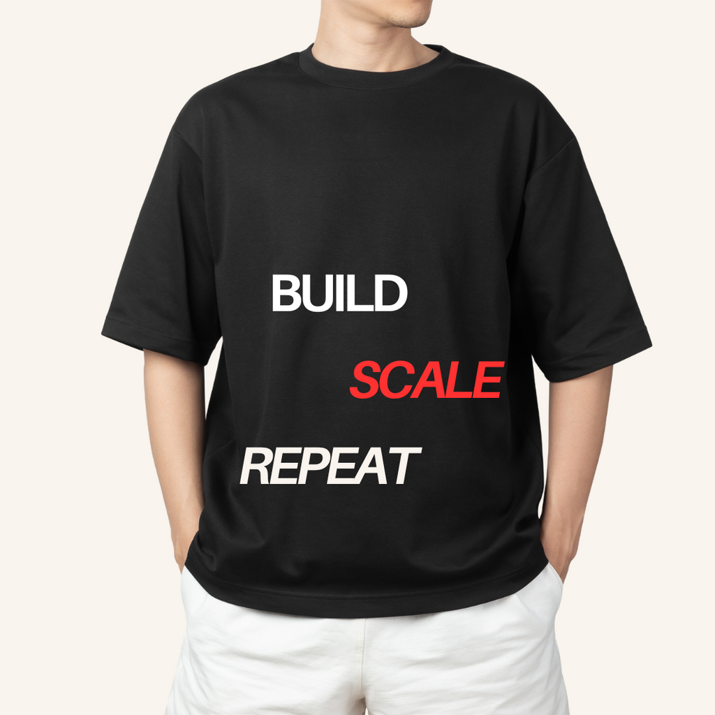 Build. Scale. Repeat T-shirt
