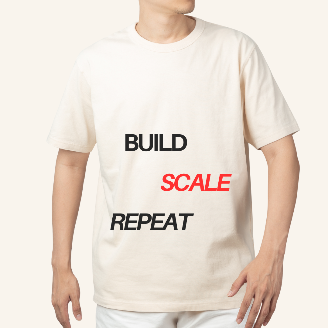 Build. Scale. Repeat T-shirt