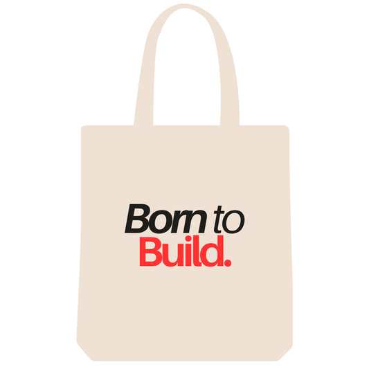 Born to Build Tote Bag