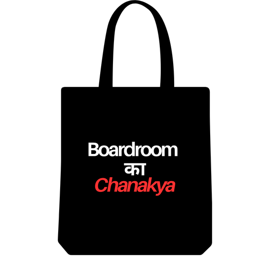 Boardroom का Chanakya Tote Bag
