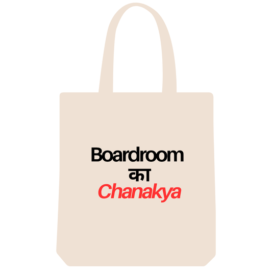 Boardroom का Chanakya Tote Bag