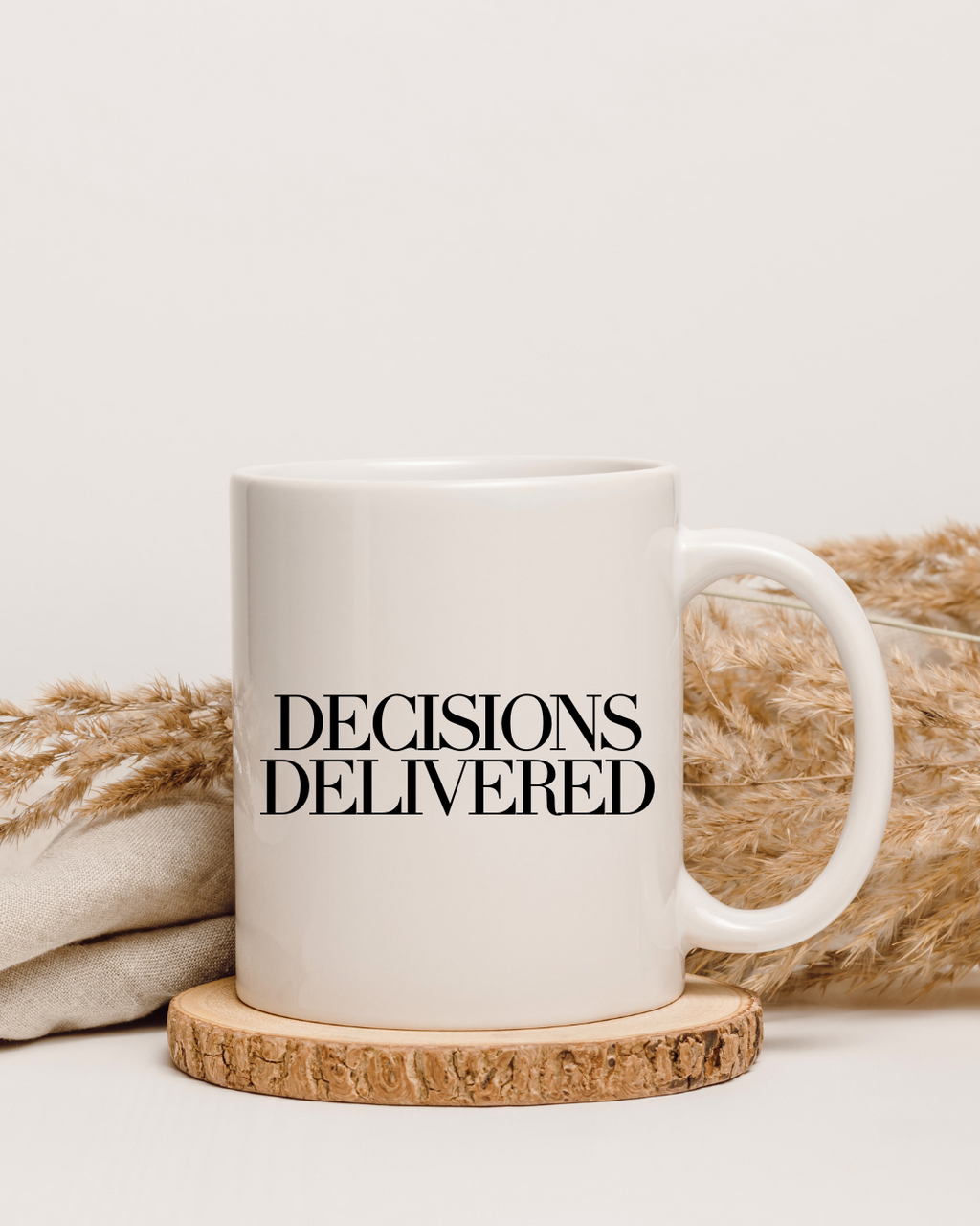 Decisions Delivered – Mug