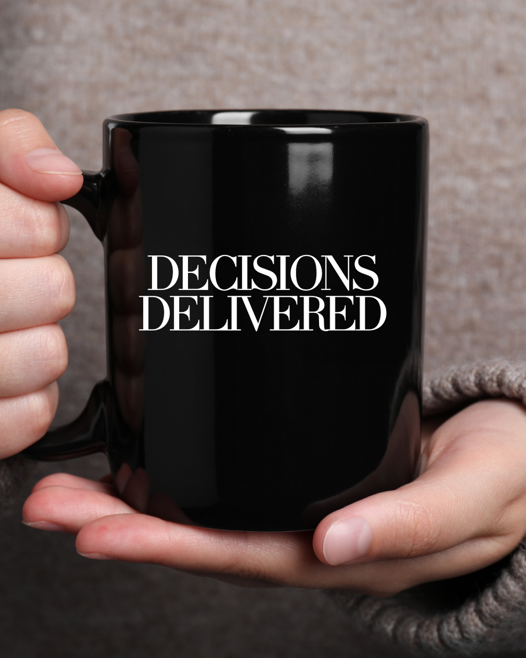 Decisions Delivered – Mug
