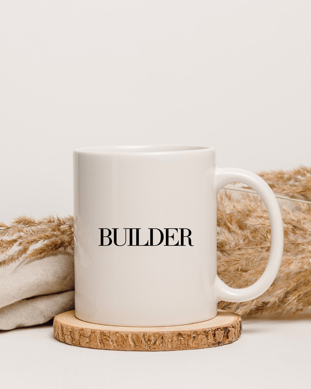 The Builder – Mug for Those Who Create From Scratch