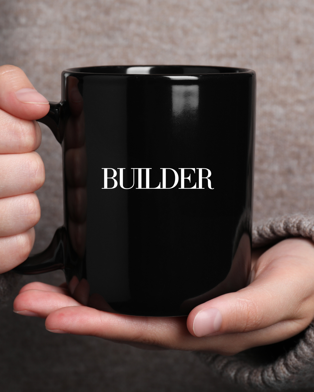 The Builder – Mug for Those Who Create From Scratch