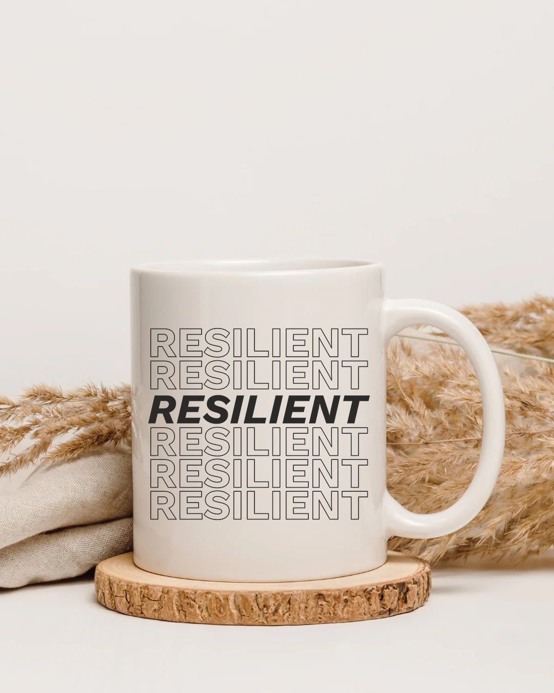 Resilient – The CEO’s Morning Motivation Mug