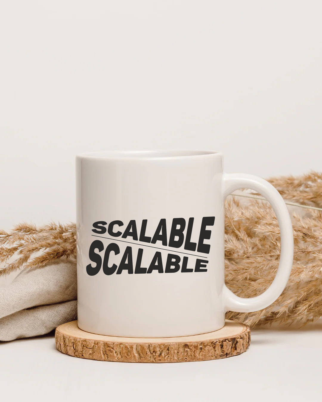 Scalable Mug – Premium Ceramic Coffee Mug for Growth-Mindset Entrepreneurs & CEOs
