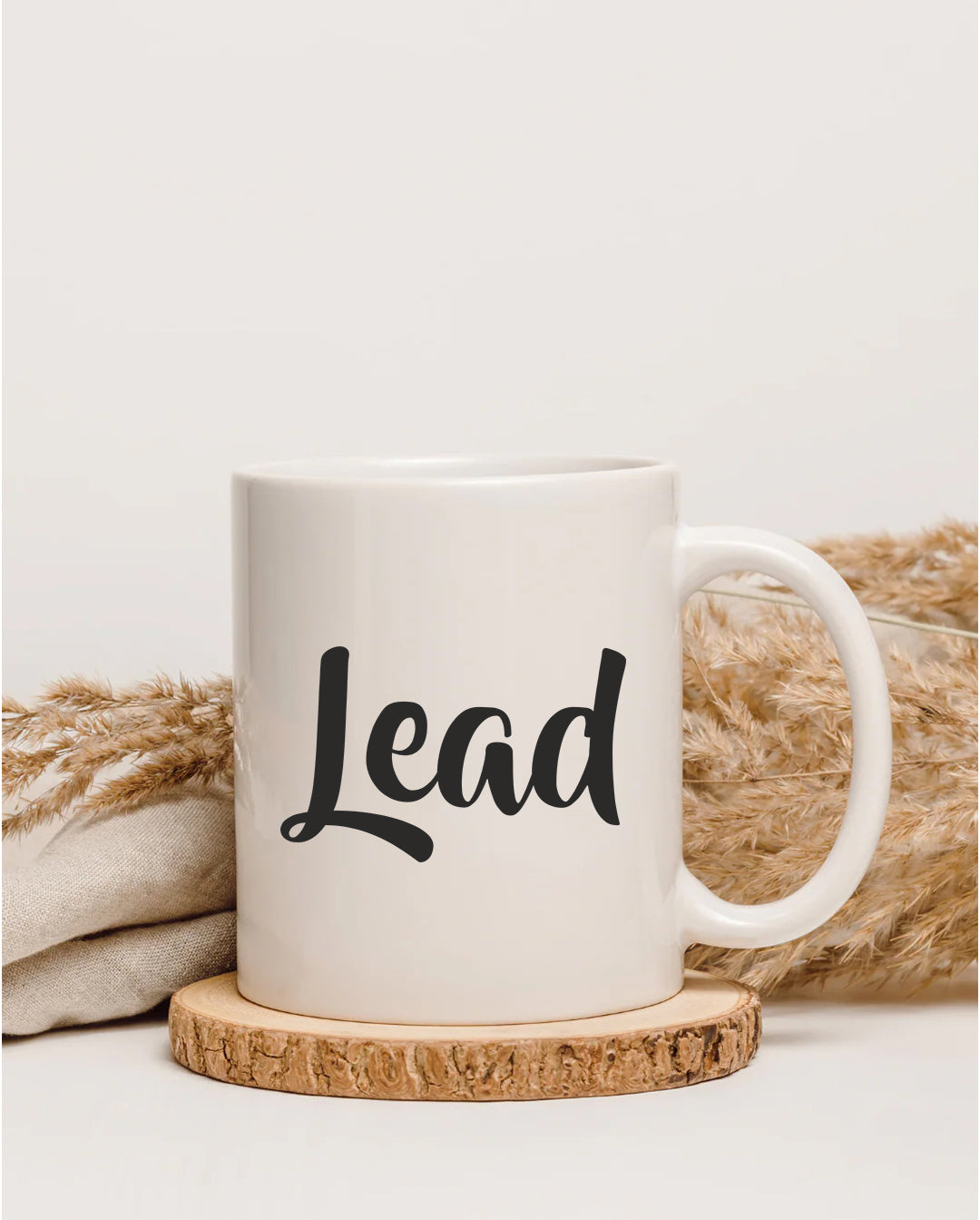 Lead Mug – Inspirational Ceramic Mug for Entrepreneurs, CEOs & Visionary Leaders | The CEO Store Exclusive